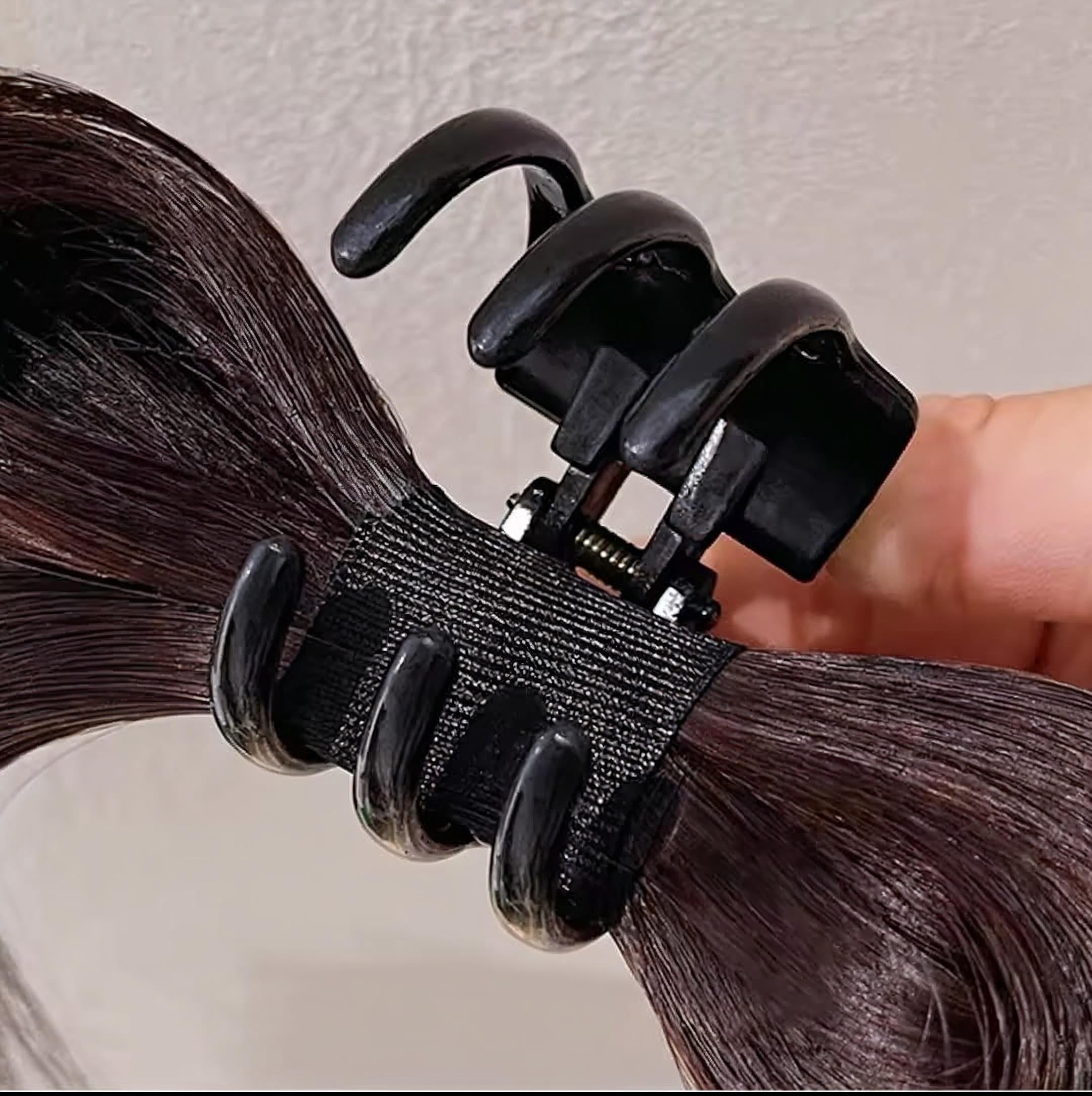 Synthetic Hair Bun Claw Clip for Women – Instant Elegant Bun