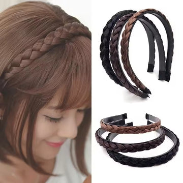 Braided Hair Headband – Stylish Synthetic Hair Braid Headband