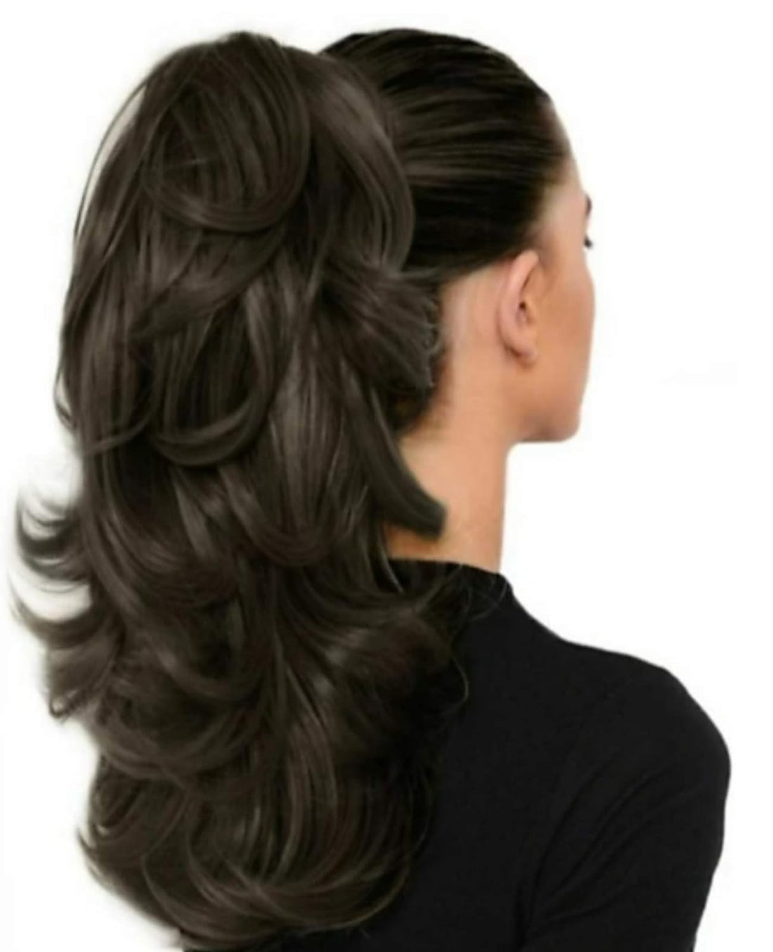 Long Step Cutting Ponytail Hair Extension – Natural Look Synthetic Hair