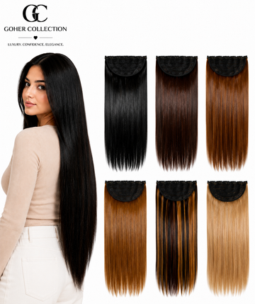 Premium 5 Clip-In Straight Hair Extension